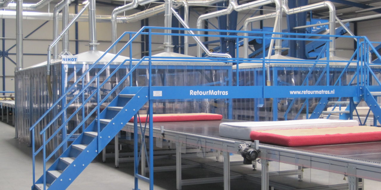 RetourMatras: Capaciteit matrasrecycling omhoog door samenwerking IKEA en Renewi