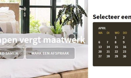 Hml Bedding levert online afspraakmodule op