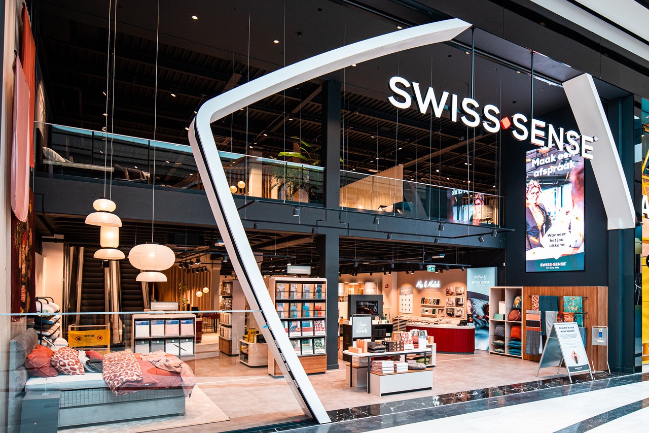 Swiss Sense opent Store in grootste mall | www.beddingbusiness.nl