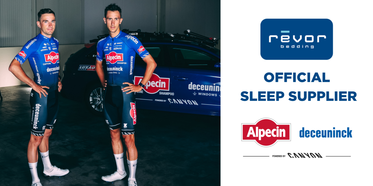 Alpecin-Deceuninck aan de start met gepersonaliseerde Revor matrassen   