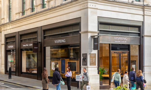 Legendarisch Vispring opent deuren van Flagshipstore in de stad waar het in 1901 allemaal begon..