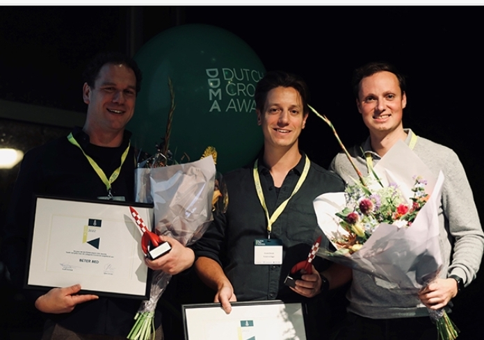 Beter Beter bed wint een van de DDMA CRO Awards