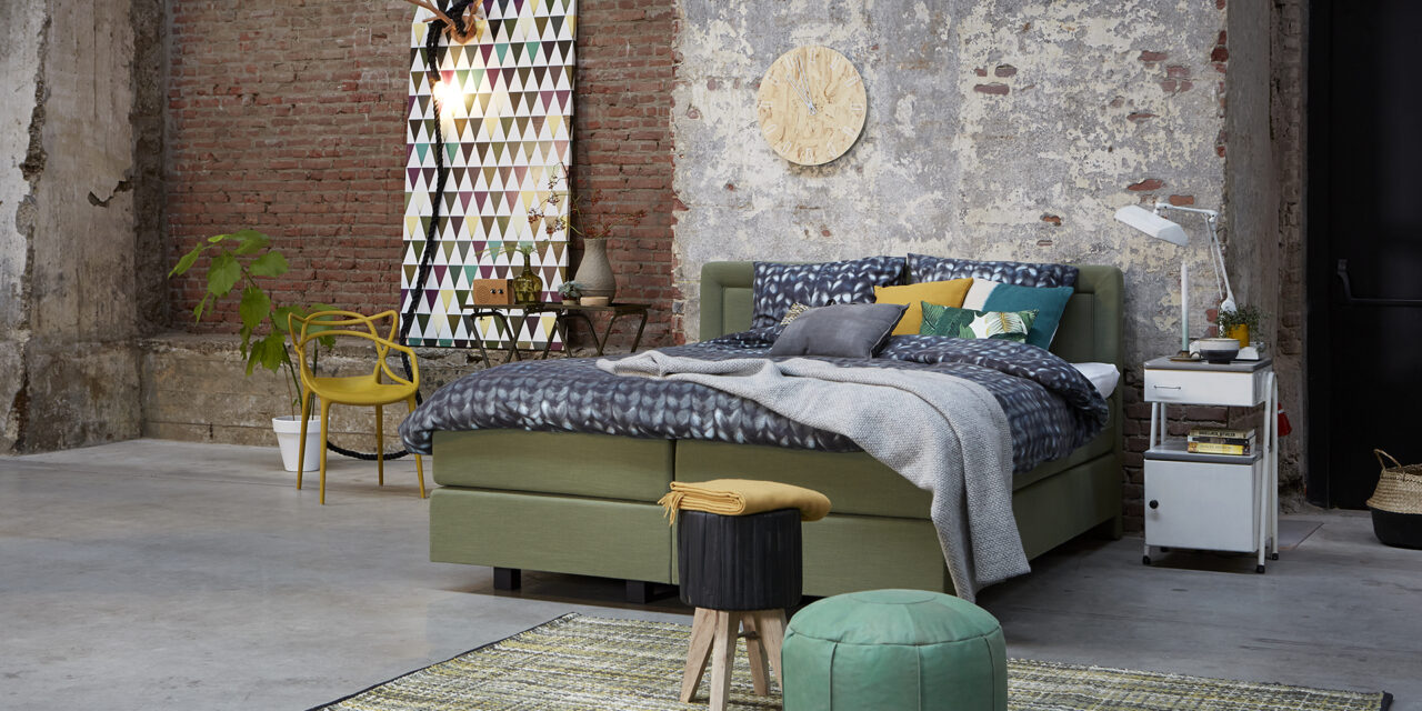 HML Bedding introduceert stoer, industrieel én kleurrijke slaapkamerstijl