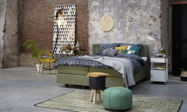 HML Bedding introduceert stoer, industrieel én kleurrijke slaapkamerstijl
