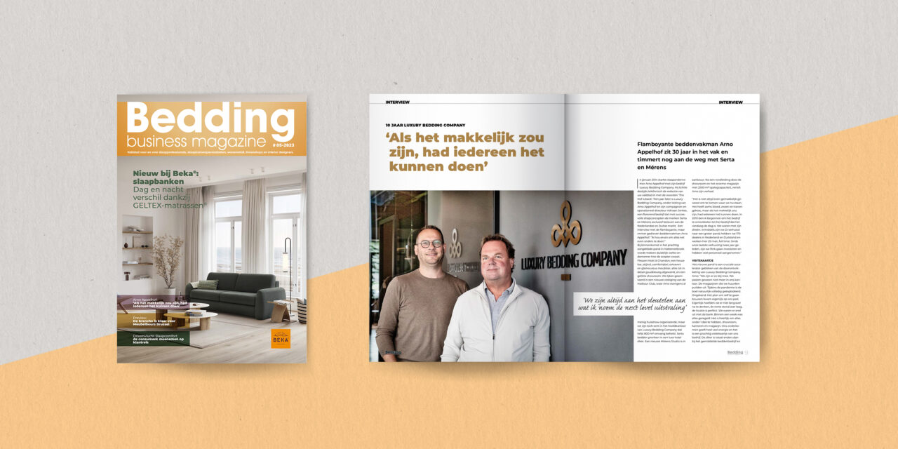 Nieuwe editie Bedding Business Magazine