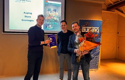 Auping Store Groningen wint de Auping Sales Award 2026