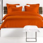 Zygo-bedlinnen van De Witte Lietaer in de nieuwe trendkleur van 2026: Gold Flame